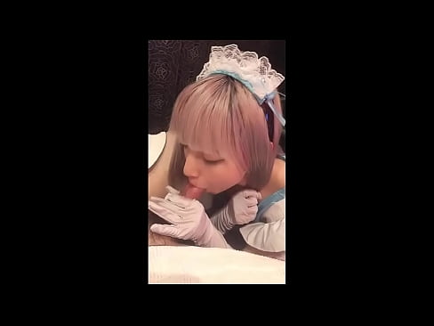 ❤️ Японский идол [mayuka], костюм французской горничной, часть 1, минет и дрочка с лосьоном ️❌ Секс на xxxshake.ru ❌